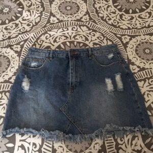Jean Skirt